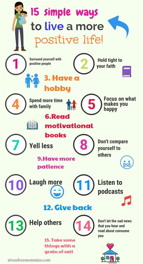 15 simple ways to live a more positive life | Positive life, Positivity, Positive living