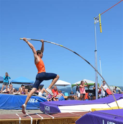 Ryan at take-off — PoleVaultPlus