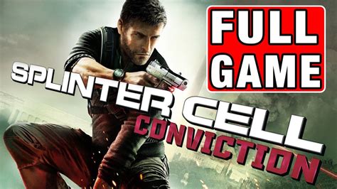 Splinter Cell: Conviction Full Game Walkthrough Longplay Part 1 Gameplay - YouTube