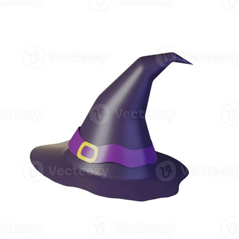 Witch hat in purple color 28900109 PNG