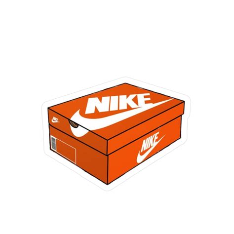 Nike Shoe Box Sticker - Etsy