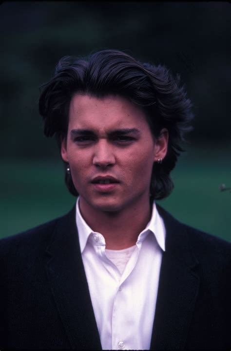 Johnny Depp - Photoshoot 1987 | Beroemdheden, Haar