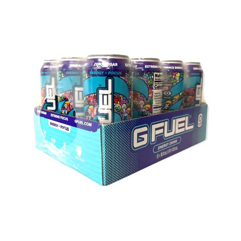 Buy G Fuel, Sugar Free Energy Drink, Limited Edition Cans, 16 fl oz (12 ...