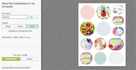 How to Print Your Own Stickers Using Picmonkey - Marcia Beckett ...