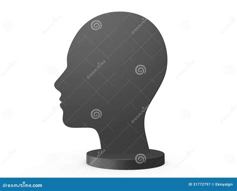 Human Head Silhouette Royalty Free Stock Photography - Image: 31772797