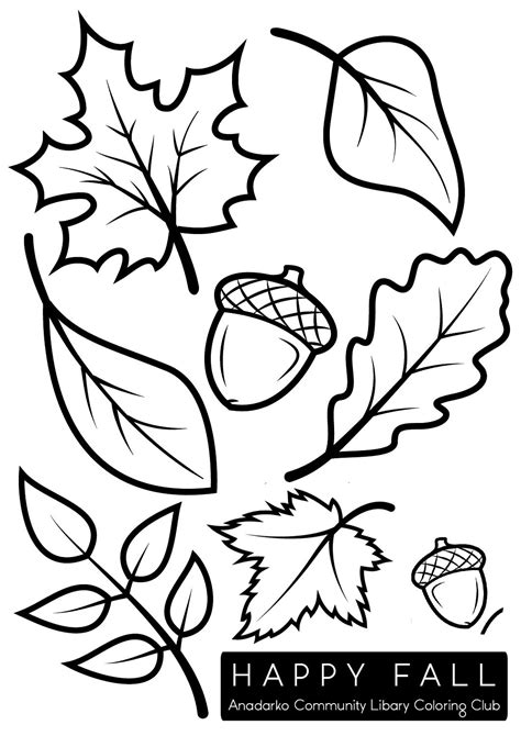 Fall Leaves Printables Free