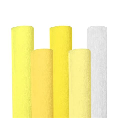 Crepe Paper Streamers 5 Rolls 7.5ft in 5 Colors for DIY Decorations - Multicolor - Bed Bath ...