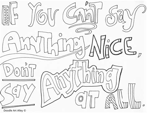 No Bullying Coloring Pages - CLASSROOM DOODLES