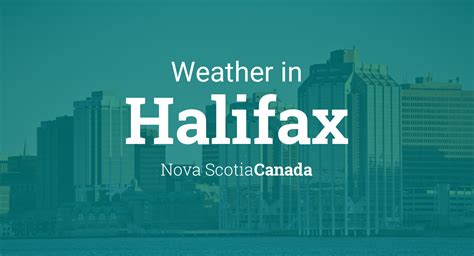 Weather for Halifax, Nova Scotia, Canada