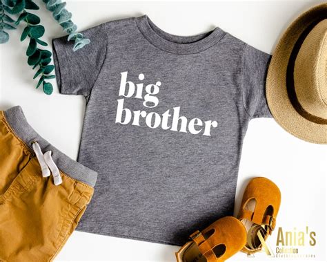 Big Brother Tshirt Big Brother Shirt Big Brother T-shirtbig - Etsy