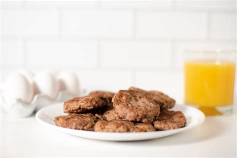 Low Sodium Breakfast Sausage Patties