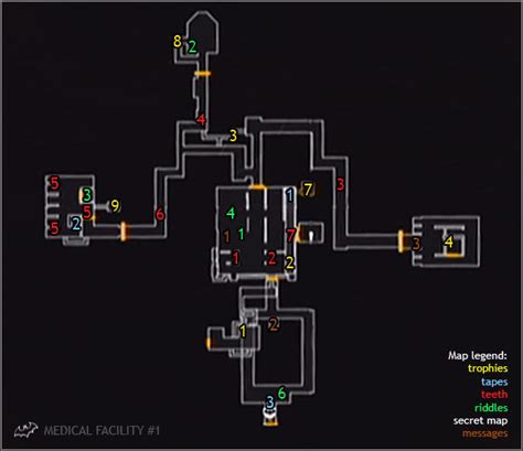 Batman Arkham Asylum Intensive Treatment Riddler Map - Captions Trendy