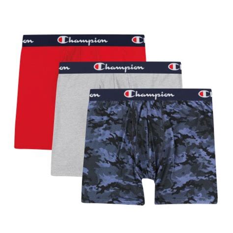 Champion® Cotton Stretch Total Support Boxer Briefs, M - Kroger