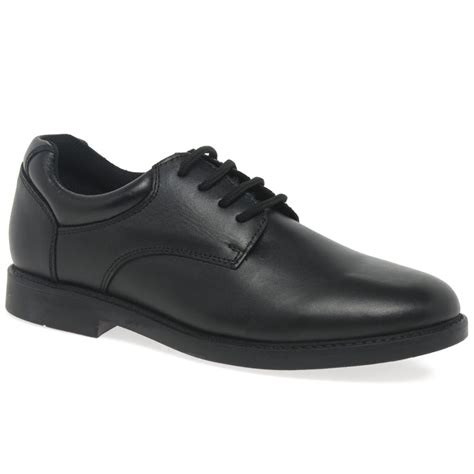 Hush Puppies Tim Boys Senior Oxford School Shoes | Charles Clinkard