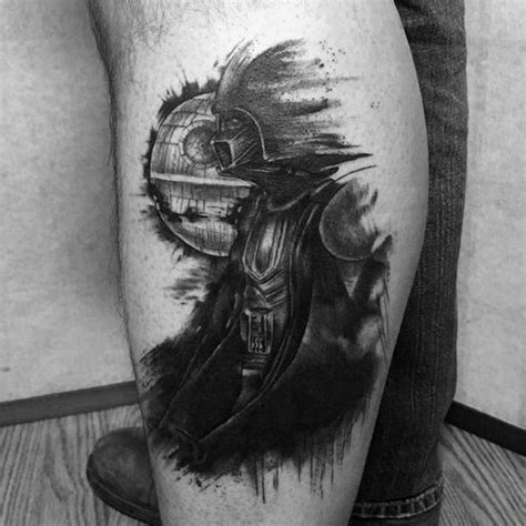 60 Death Star Tattoo Designs For Men - Star Wars Ideas