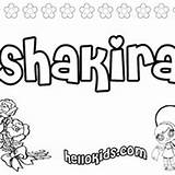 Shakira coloring pages  Hellokidscom sketch template