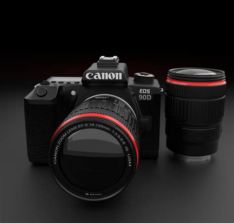 Canon EOS 90D | 3D Modeling on Behance