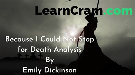 Because I Could Not Stop for Death Analysis – A Poem By Emily Dickinson, Summary, Analysis ...