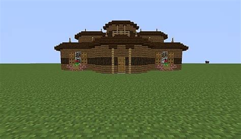 Hexagon Wooden House Minecraft Map