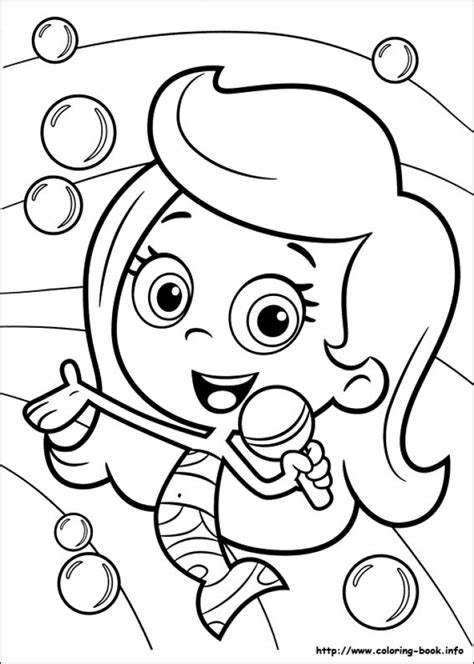 Get This Free Bubble Guppies Coloring Pages 119150