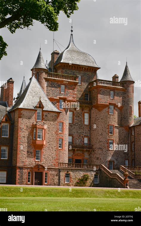 Thirlestane Castle in the Scottish Borders Stock Photo - Alamy