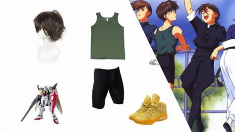 Heero Yuy from Mobile Suit Gundam Wing Costume Guide for Cosplay & Halloween