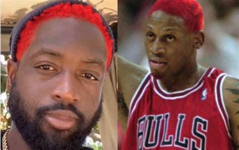 Dwyane Wade Responds After Dennis Rodman Approves of His Hair Style - Heat Nation