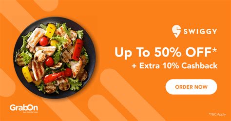 Swiggy Coupons, Offers: Flat 60% OFF + Free Delivery Code