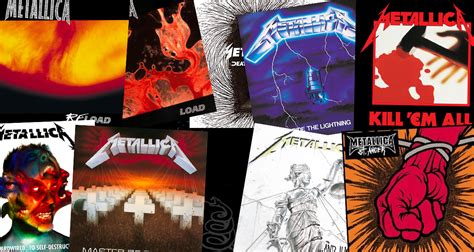 Top 35+ imagen metallica studio albums - abzlocal fi