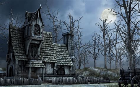 Haunted house wallpaper - Fantasy wallpapers - #24021