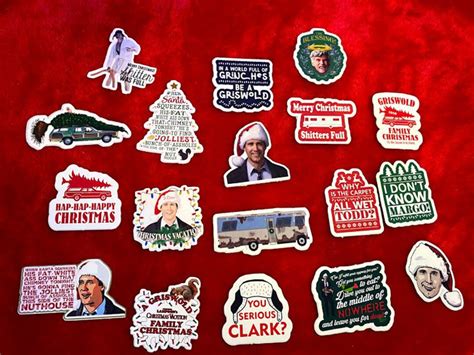 Christmas Movie Stickers - Etsy