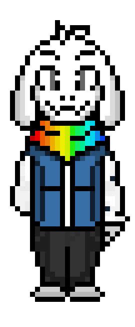 IJ!StoryShift Asriel Sprite by CrossJoshua on DeviantArt