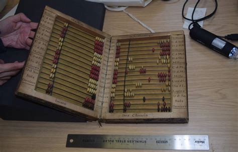 Book that opens to show an abacus | UCL Centre for Digital Humanities - UCL – University College ...