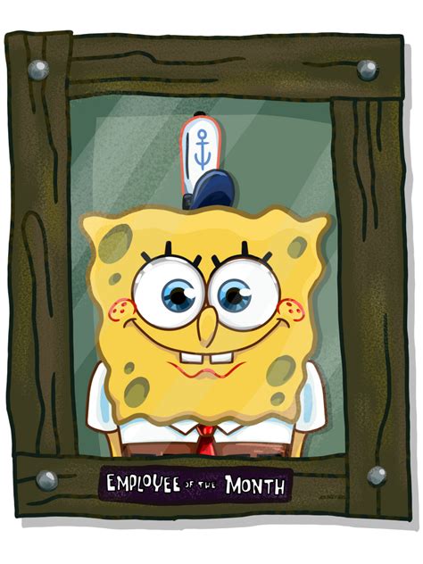 SpongeBob - Employee of the Month Award by NeoStricker on DeviantArt