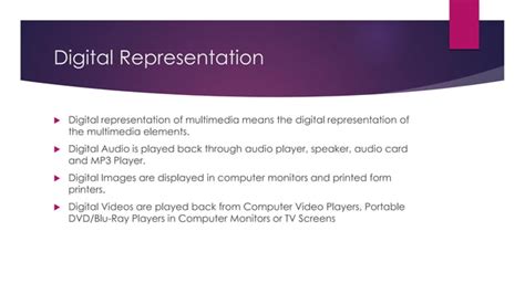 Chapter 3 - Multimedia System Design | PPT