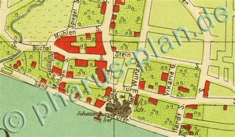 Pharus – Pharus Historischer Stadtplan Bad Godesberg 1913