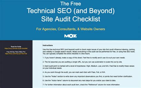 The Technical SEO (and Beyond) Site Audit Checklist - creatorboom