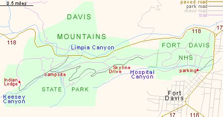 Davis Mountains Texas Map - Living Room Design 2020