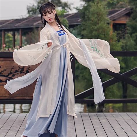 2018 autumn ancient chinese costume traditional chinese dance clothing for women long sleeve ...