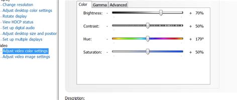 Using nVidia Adjust Video Color Settings | Overclock.net