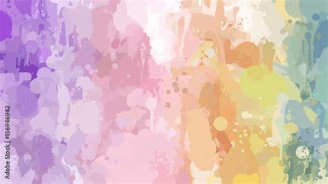 paint like vector pastel color splash abstract background Stock Vector ...