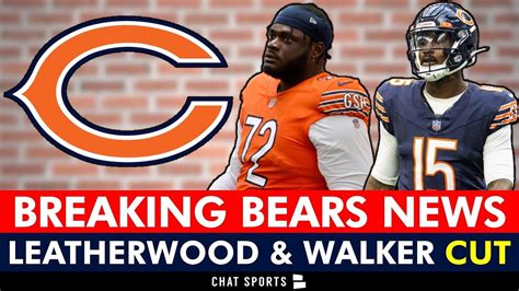 ALERT: Chicago Bears Release PJ Walker & Alex Leatherwood In Latest ...