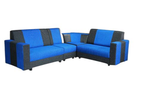 5 Seater Leather 8 Feet Living Room Sofa, With Lounger at Rs 18000 ...