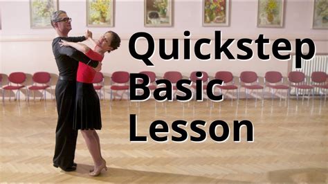 Quickstep Basic Lesson | Ballroom Dance - YouTube | Foxtrot dance, Ballroom dance, Quickstep