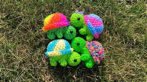 Updated Loomigurumi Turtle Tutorial~Rainbow Loom - YouTube