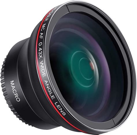 Amazon.com : Neewer 58MM 0.43x Professional HD Wide Angle Lens (Macro Portion) for Canon EOS ...