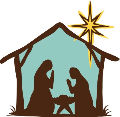 Primitive Nativity Scene Stock Illustration - Download Image Now - iStock