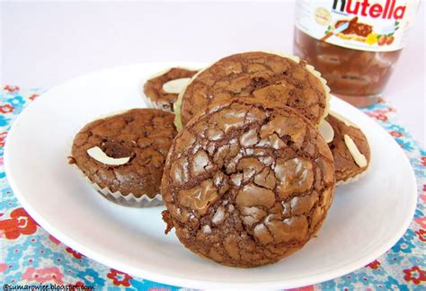 Cakes & More: Super Easy & Quick Nutella Brownies - For World Nutella Day!