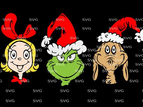 Cindy Lou Max and Grinch Bundle Svg Dxf Png | Etsy