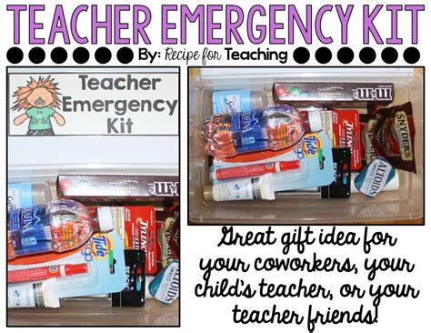 Teacher Emergency Kit Essentials, 60% OFF | www.elevate.in